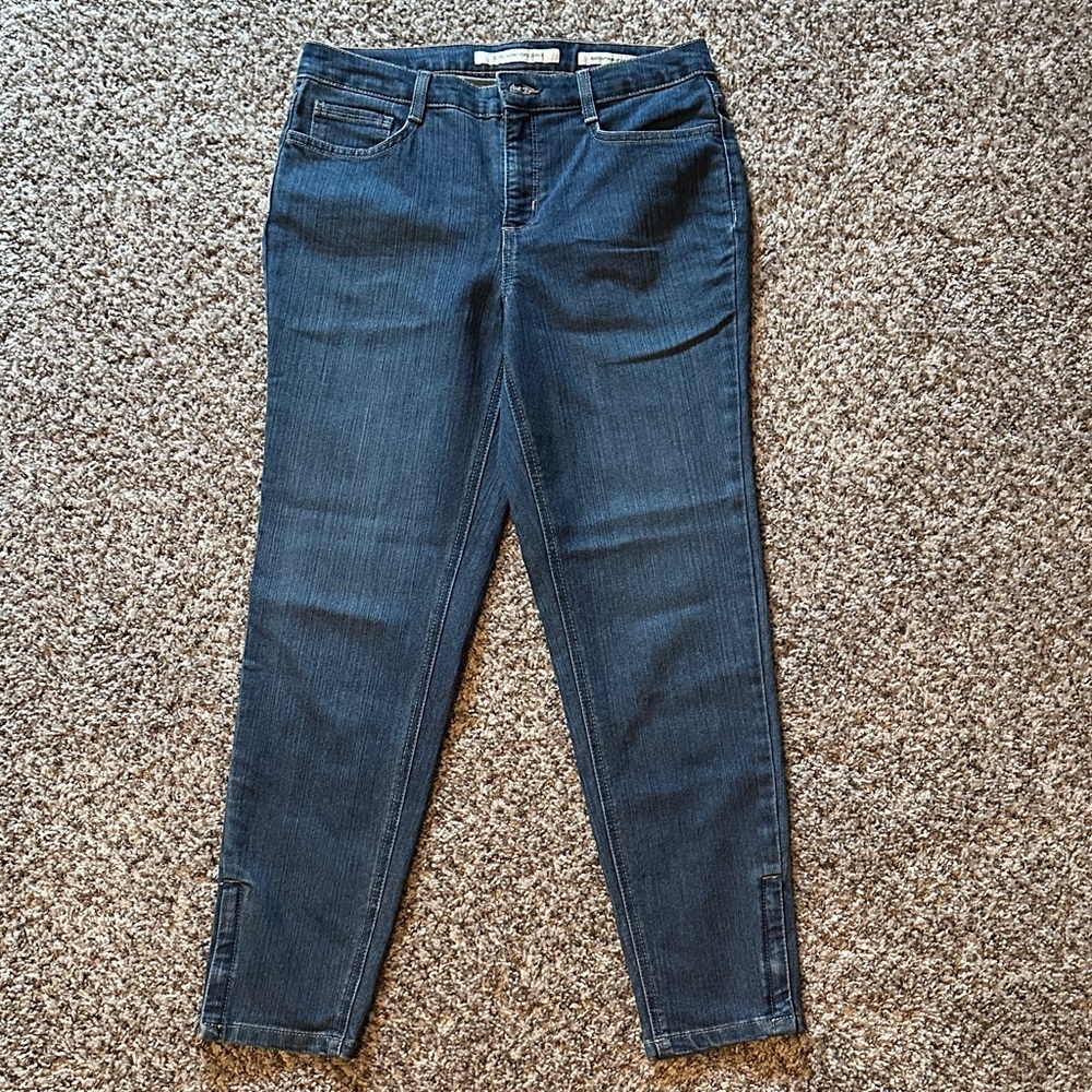 Jones New York Dark Blue Skinny Jeans